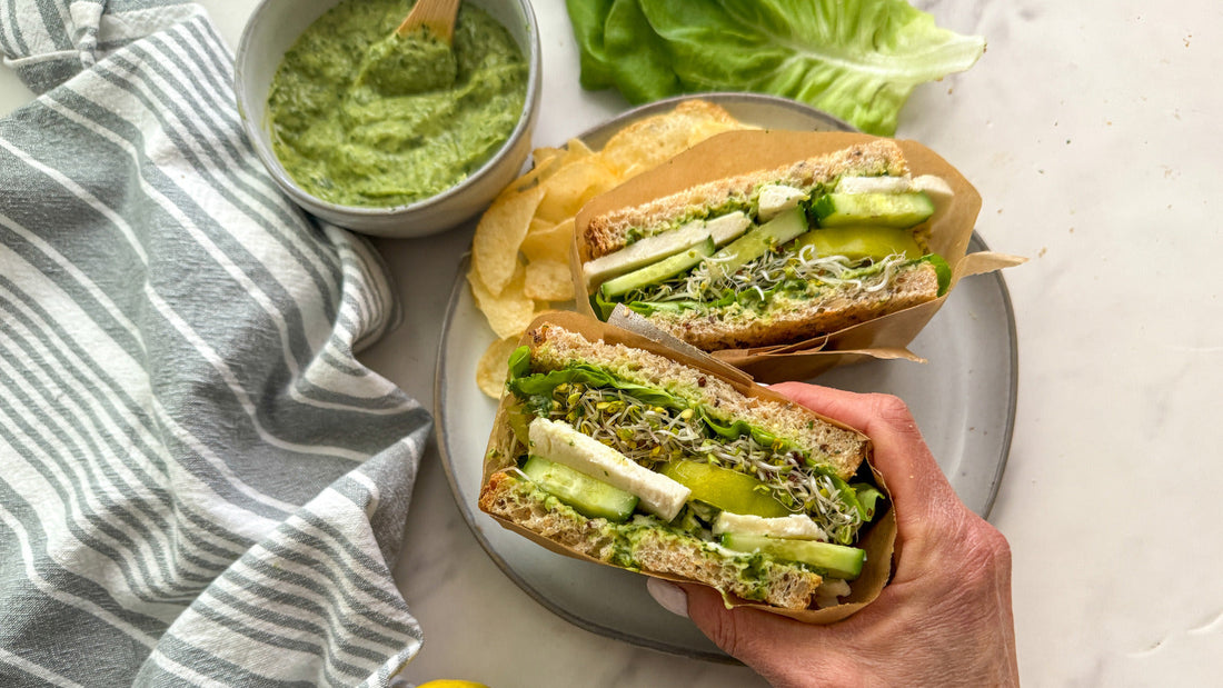 The "Green Goddess" Sandwich or Wrap